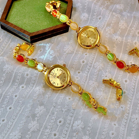 Mid-ancient Light Luxury Bracelet Women's Watch