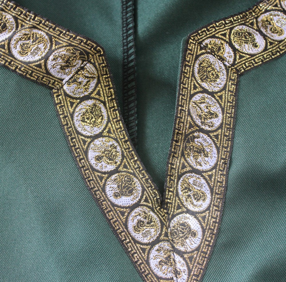 New Short Sleeve V-neck COS Costume Medieval Costume