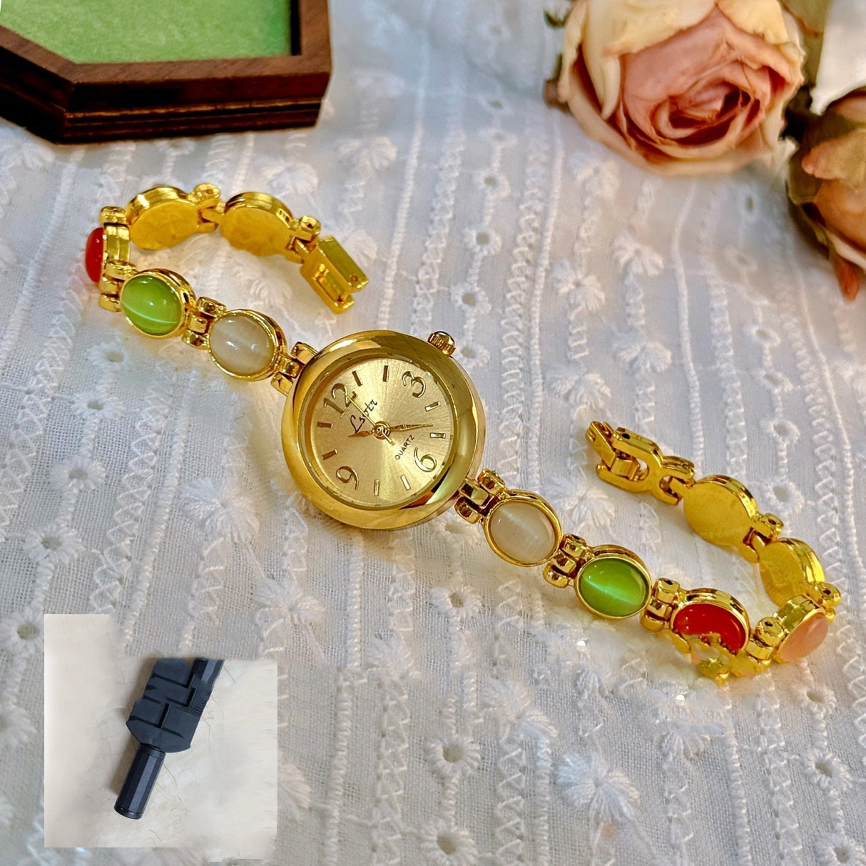 Mid-ancient Light Luxury Bracelet Women's Watch