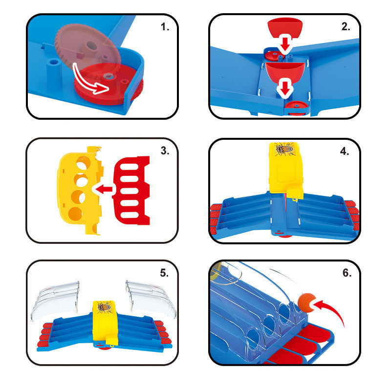 Table Game Desktop Catapult Basketball Machine Indoor Two-person Battle Interaction