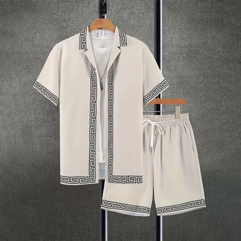 Men's Fashion Personality 3D Digital Printing Suit
