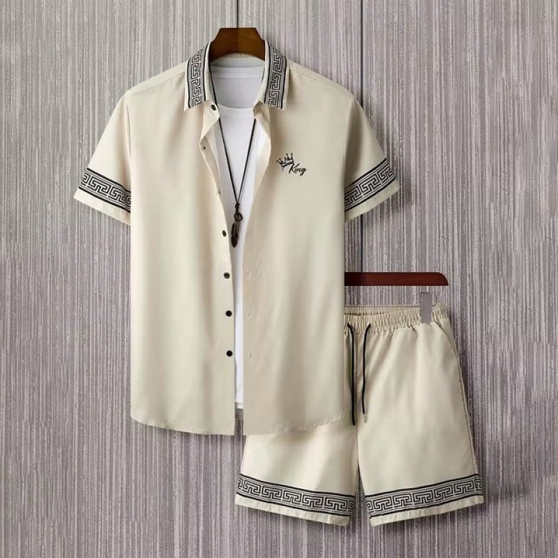 Men's Fashion Personality 3D Digital Printing Suit