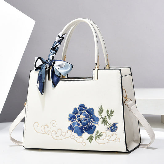 Large Capacity Embroidered Women Bag