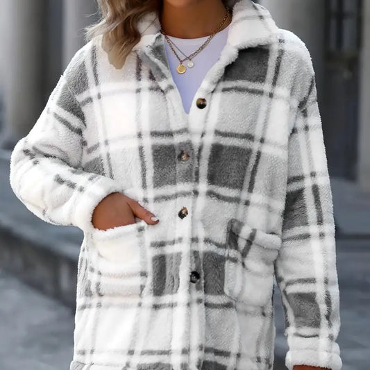 Fashionable And Versatile Polyester Fiber Women's Coat