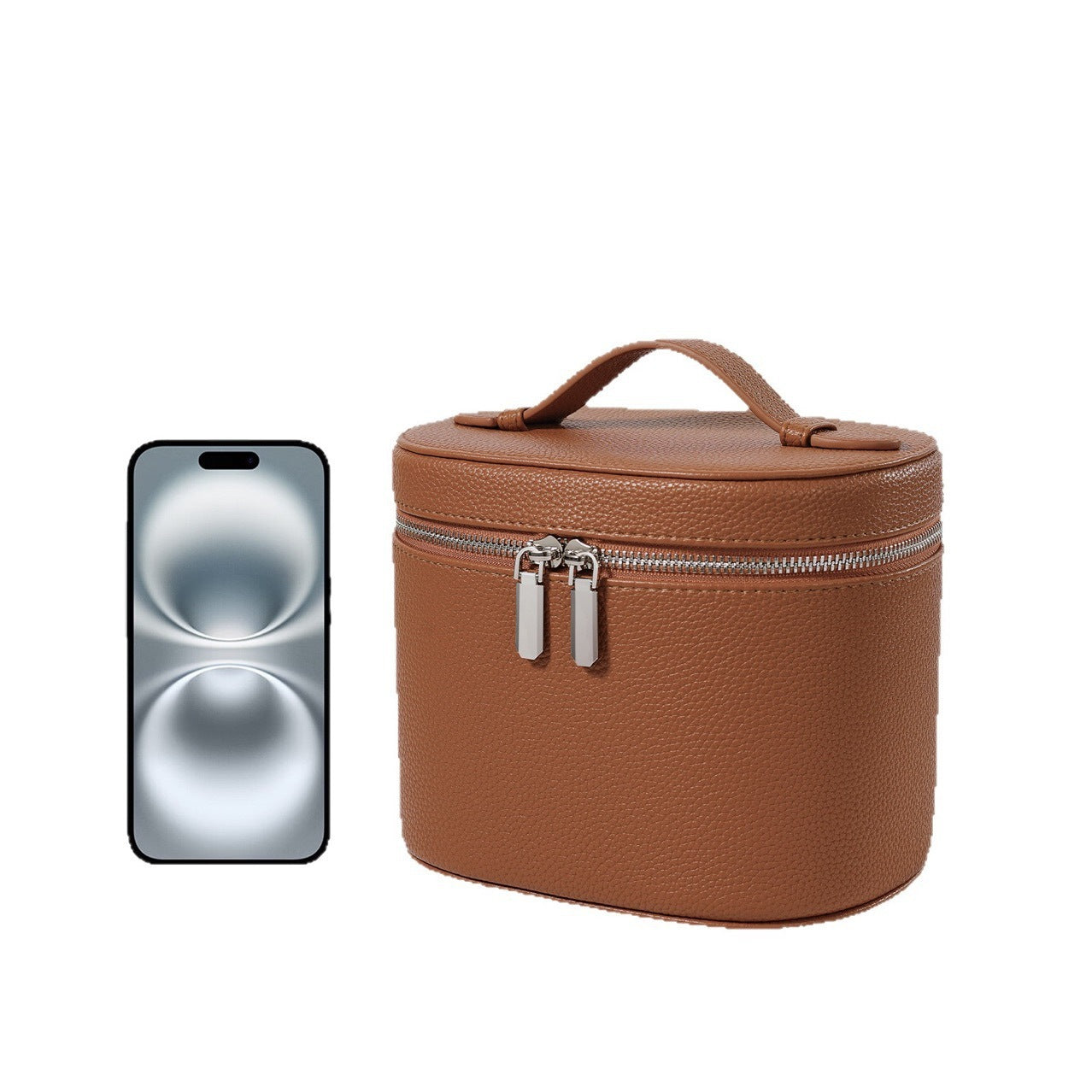 Removable Elastic Band Cosmetic Bag Portable Travel Stereo Makeup Tools