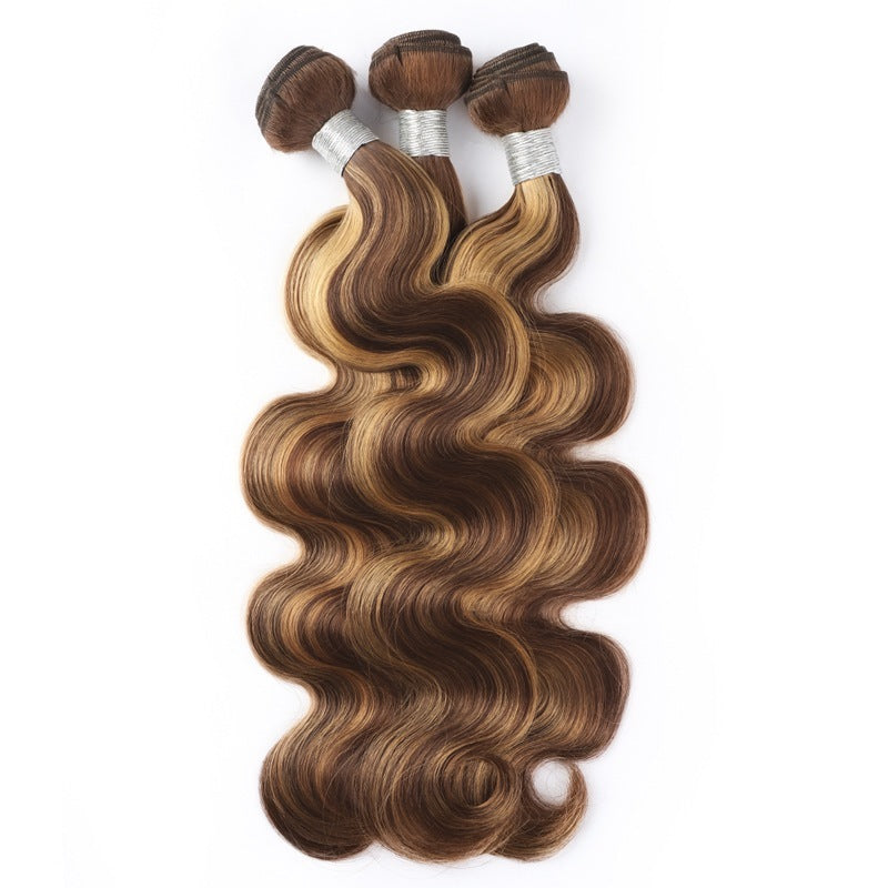 Xuchang Aixiu Piano Color Real Wig New P Color Body Wave