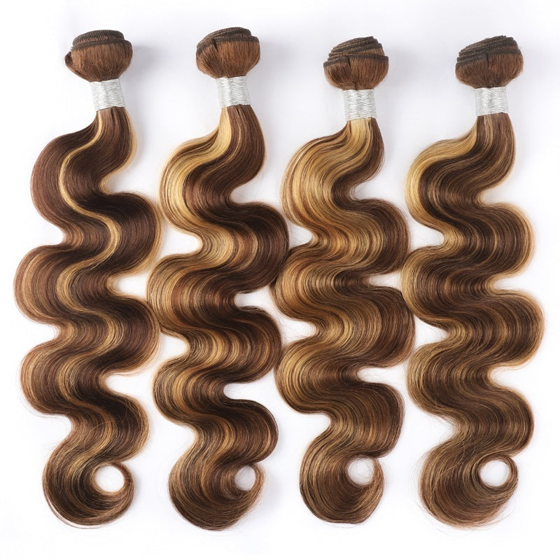 Xuchang Aixiu Piano Color Real Wig New P Color Body Wave