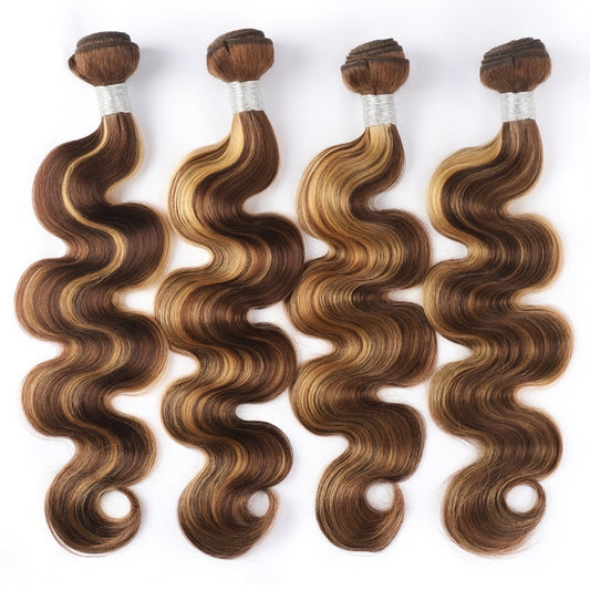 Xuchang Aixiu Piano Color Real Wig New P Color Body Wave