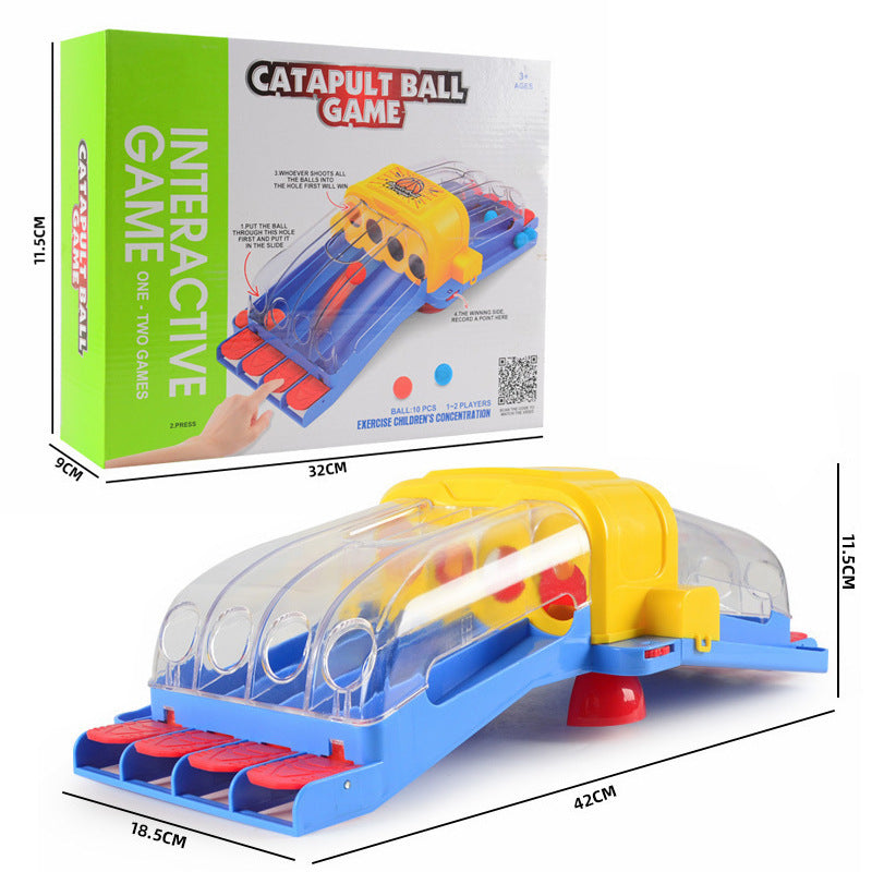 Table Game Desktop Catapult Basketball Machine Indoor Two-person Battle Interaction