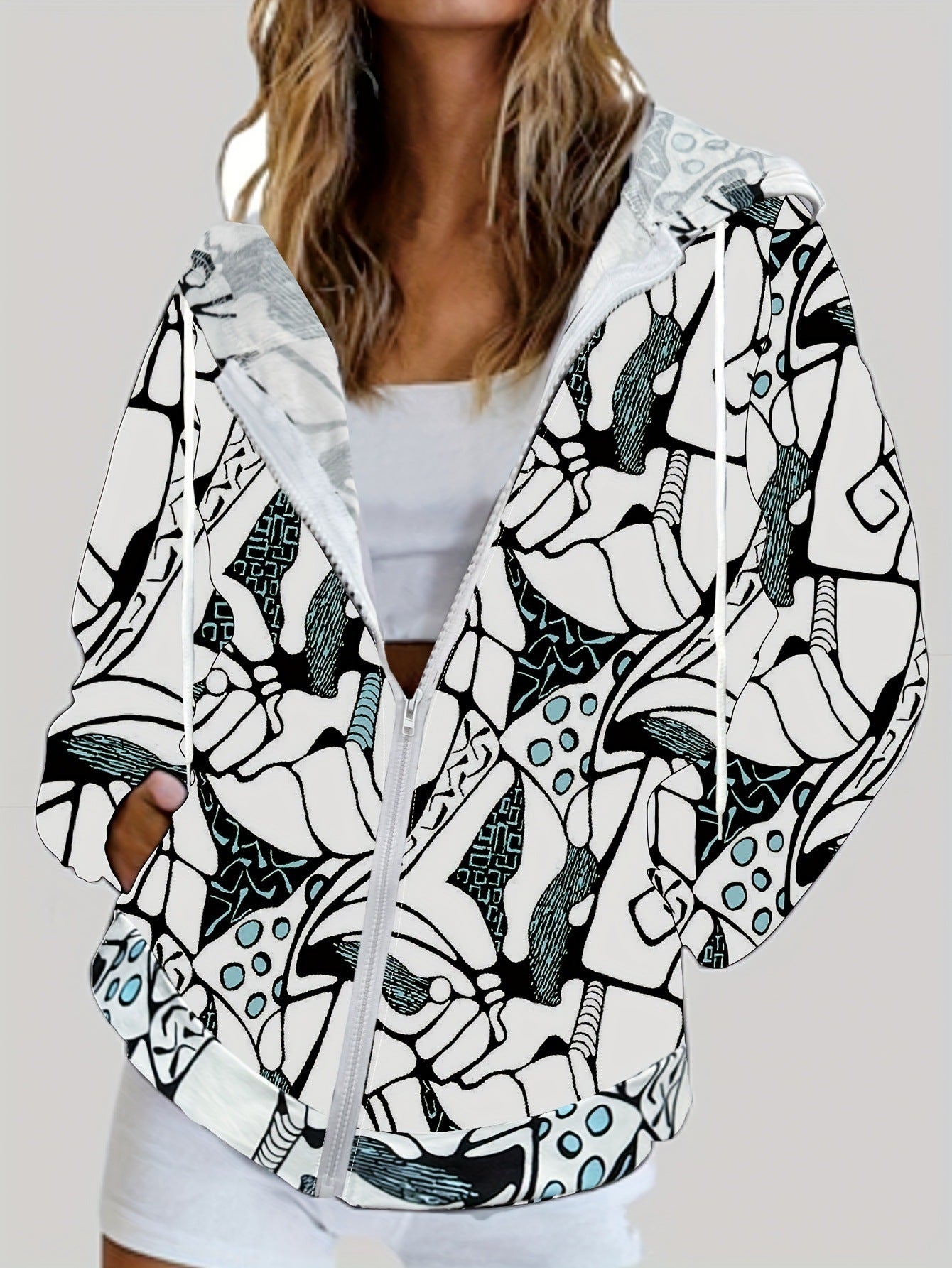 Casual Independent Station With Cardigan Coat