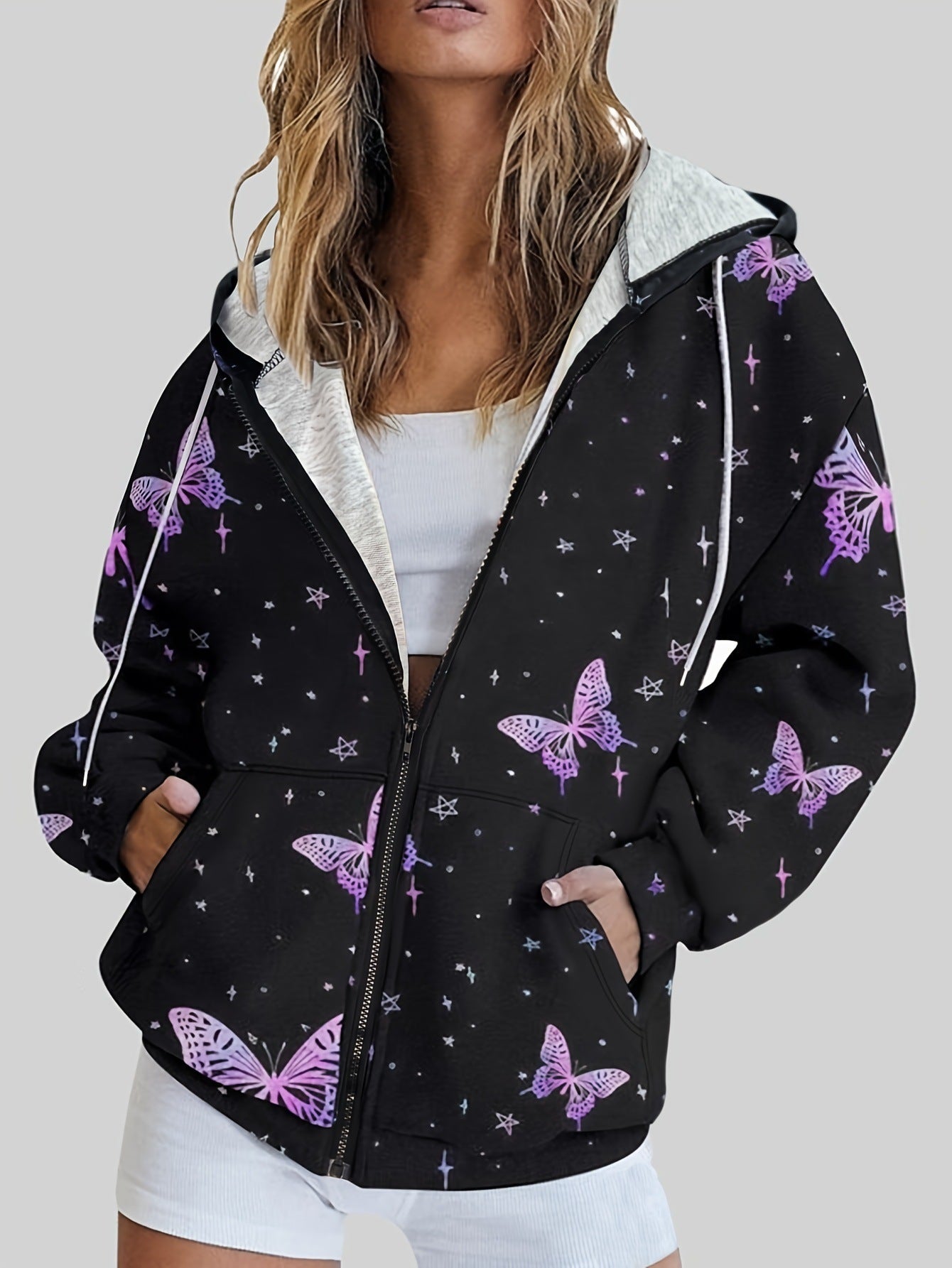Casual Independent Station With Cardigan Coat