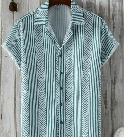 Men's Fashion Hawaiian Digital Printing Shirt