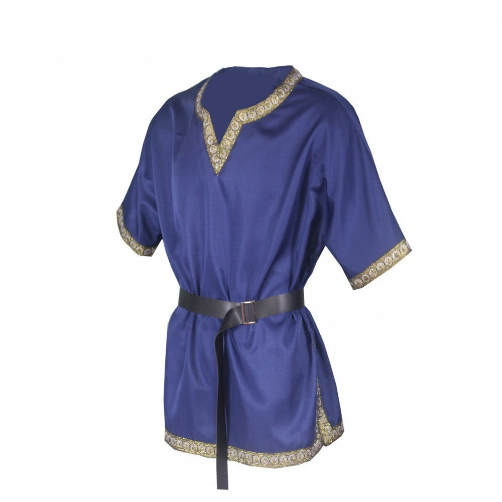 New Short Sleeve V-neck COS Costume Medieval Costume