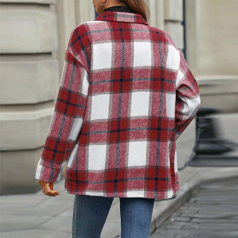 Thickening Cardigan Outerwear Top Women