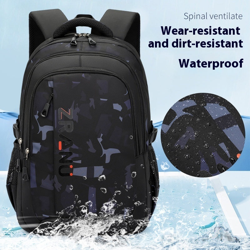 New Casual Style Primary School Student Backpack Large Capacity