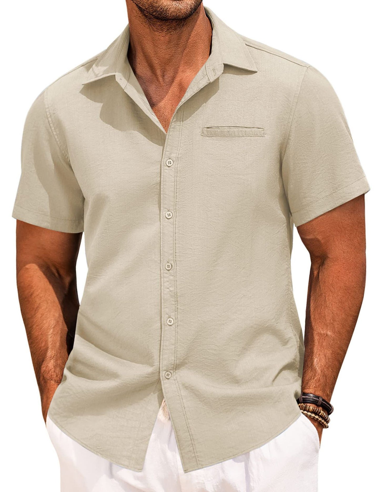 Lapel Hawaiian Shirt Plus Size Men's Digital Printing Men's Short Sleeve