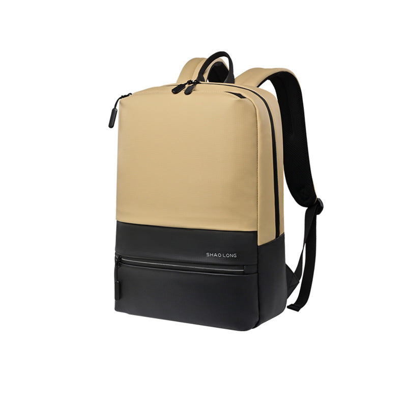 Men's Large-capacity Color Matching Business Backpack