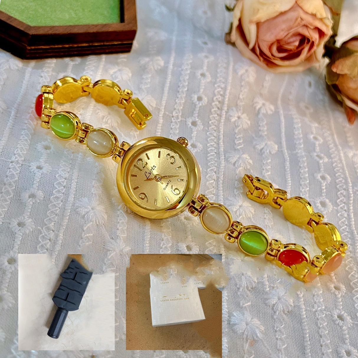 Mid-ancient Light Luxury Bracelet Women's Watch