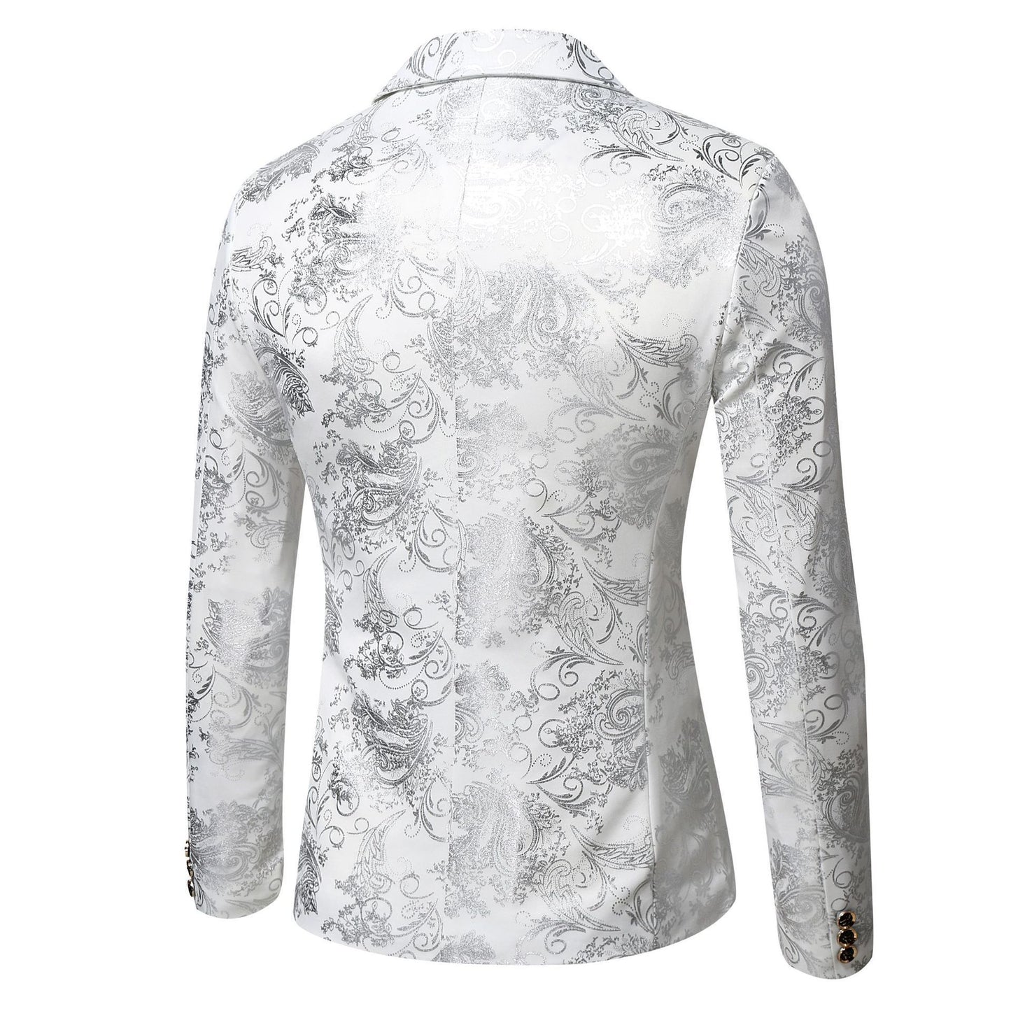 Autumn New Men's Slim Fit Casual Stage Performance Suit Jacket